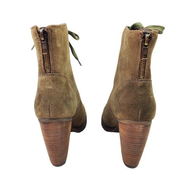 Sbicca Vtg Collection Bridge Suede Zip Ankle Boots 6.5 - Picture 7 of 12